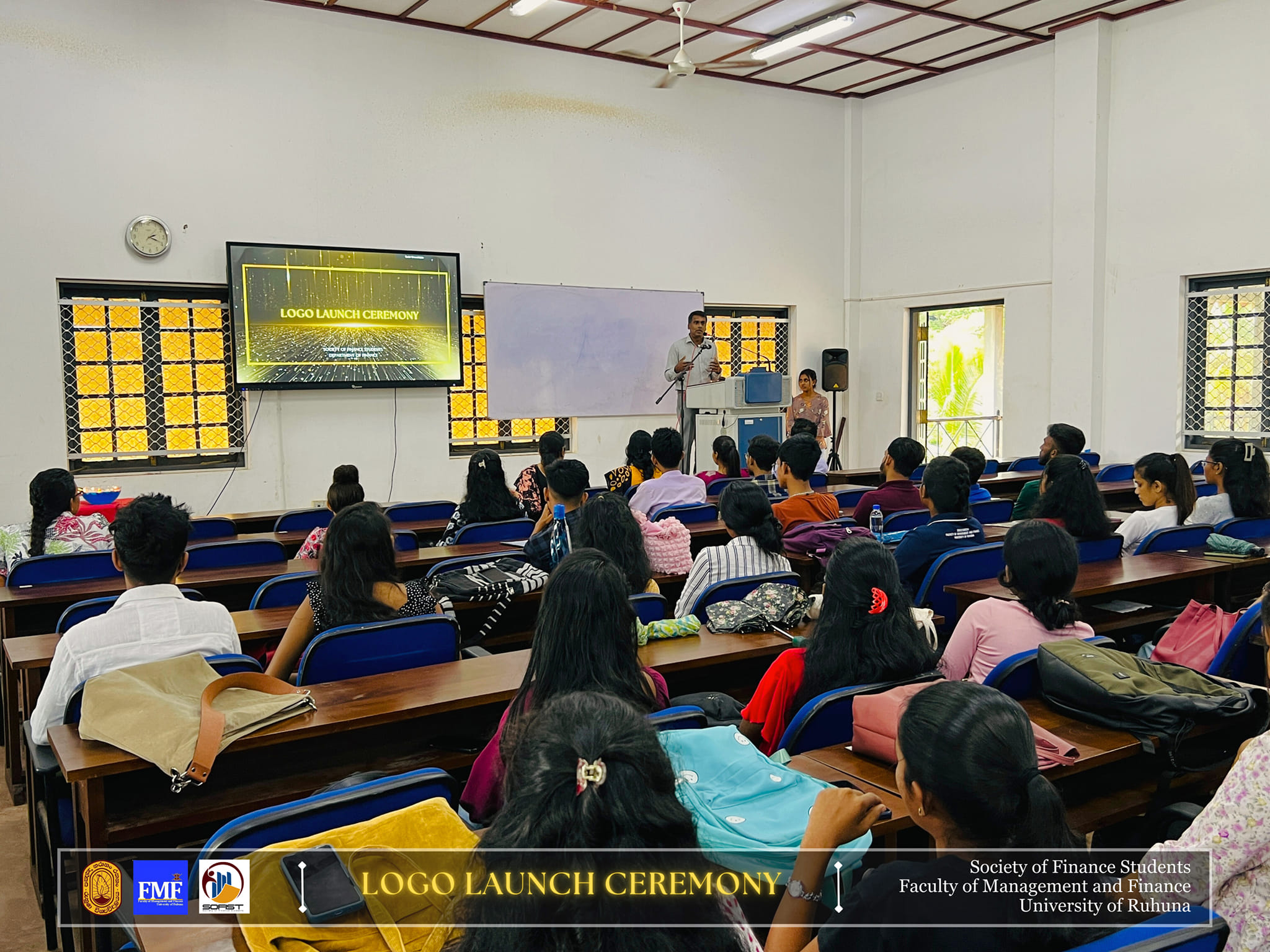 Logo Launching Ceremony of the Society of Finance Students (SoFiSt)